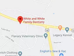 White & White Family Dentistry Google Map